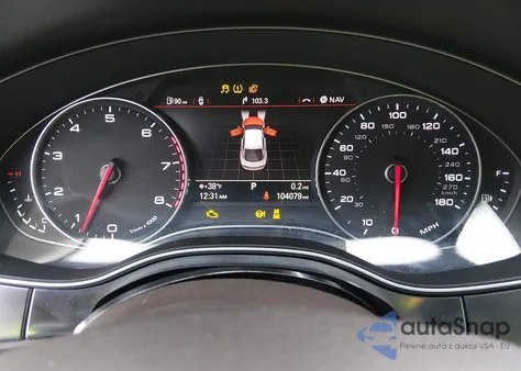 2014 Audi A7 3.0T Premium Plus from USA, damaged, VIN WAU2GAFC1EN146328